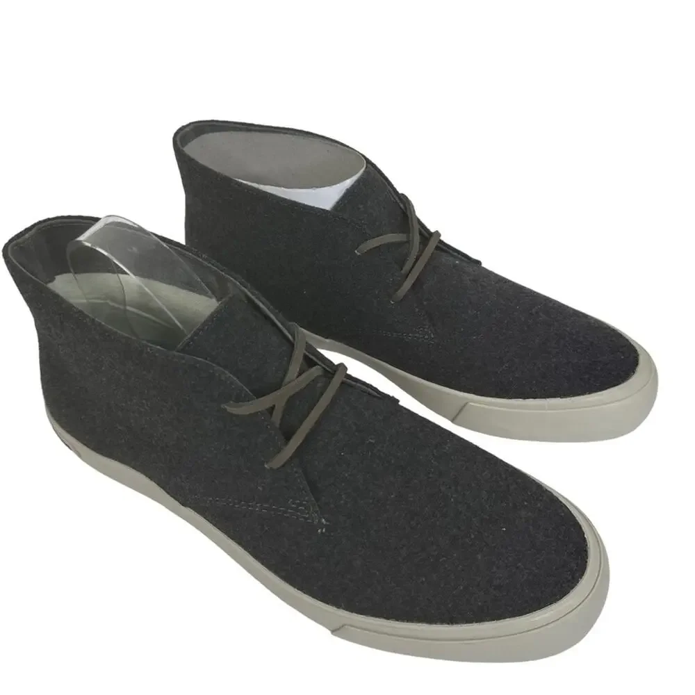 NEW Seavees Men's 11.5 Maslon Desert Chukka Boot Dark Gray Lace Up